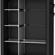 Recensioni di armadio senza ante con tenda