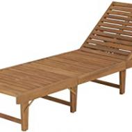 Recensioni di lettino prendisole legno
