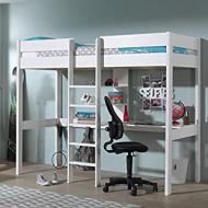 Recensioni di letto a soppalco con scrivania e armadio
