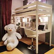 Recensioni di letto soppalco con armadio