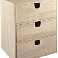 Recensioni di mini cassettiera da scrivania legno