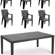Recensioni di set tavolo e sedie da giardino in resina