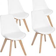 Recensioni di tavolo bianco e legno