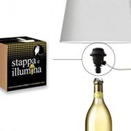 Recensioni di lampade fatte con bottiglie