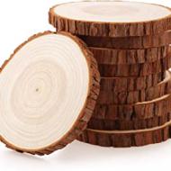 Recensioni di centrotavola con dischi di legno