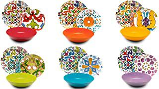 Recensioni di set piatti colorati